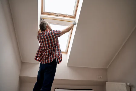 repairman-with-measuring-tape-skylight-window